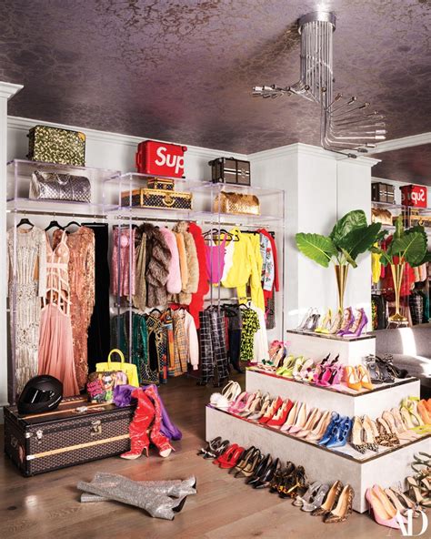 kylie jenner's closet.